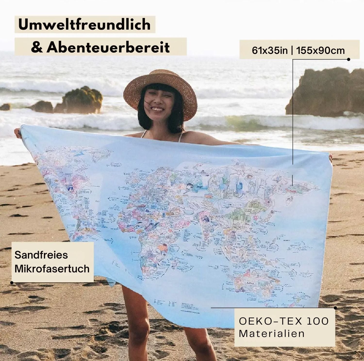 Serenosole™ WanderMap | Erkunde die besten Tauchspots der Welt – auf einer atemberaubenden Karte | Ultimative Tauchkarte 2025