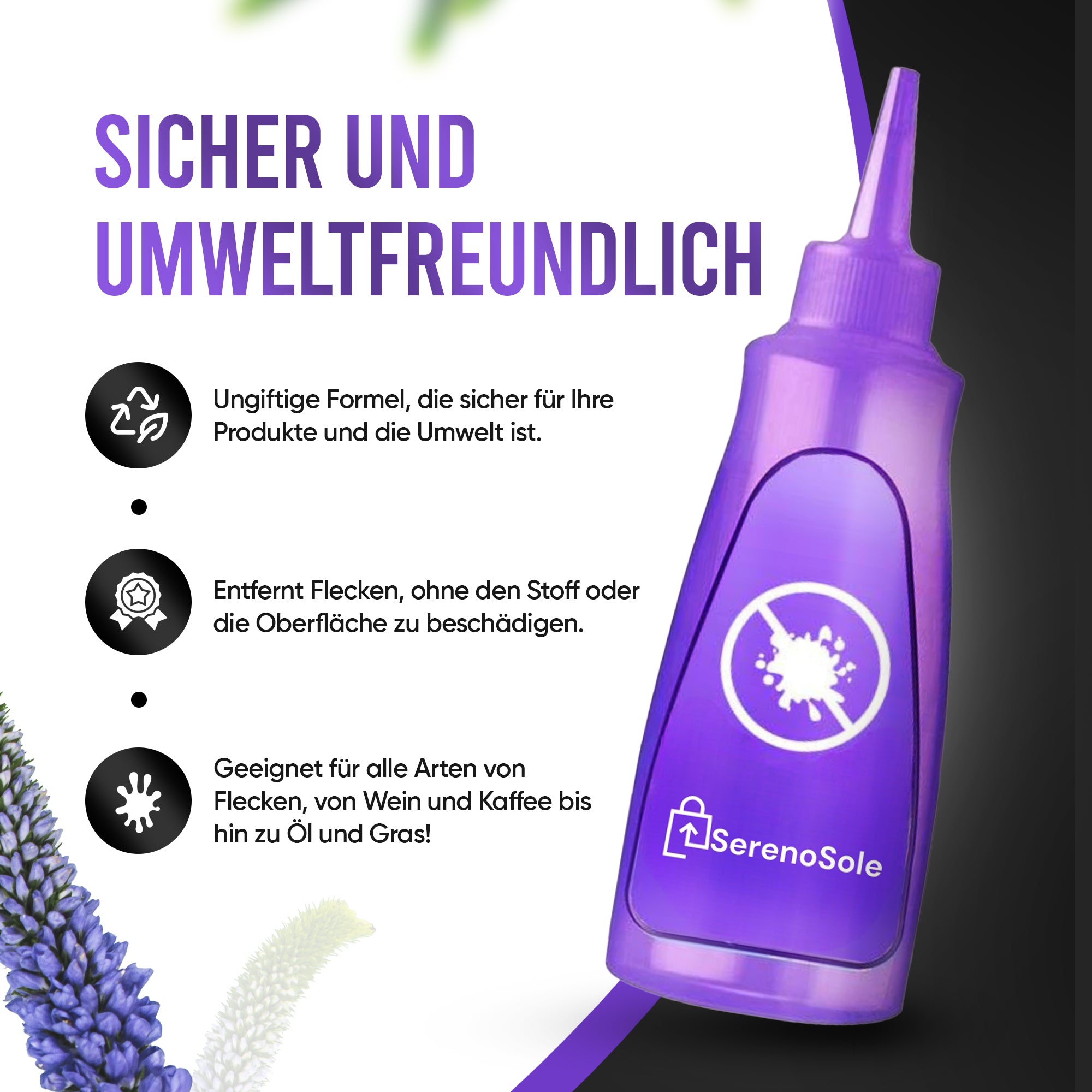 Serenosole™ Fleckenentferner 2+1 GRATIS (70% RABATT)