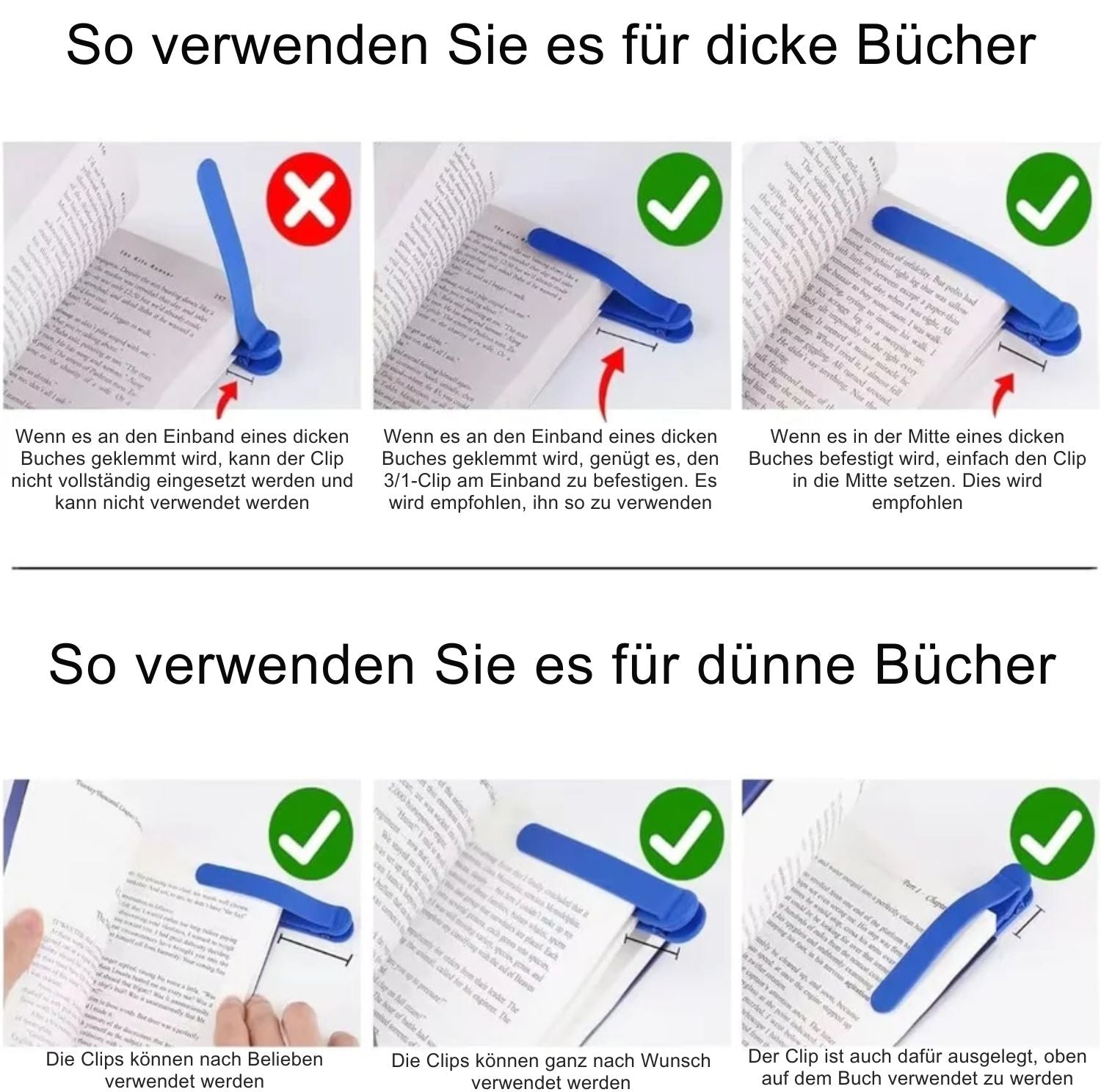 Serenosole™ MarkMate Automatisches Lesezeichen | Verliere nie wieder deine Seite mit diesem super praktischen Lesezeichen | Automatischer Seitenretter 2024