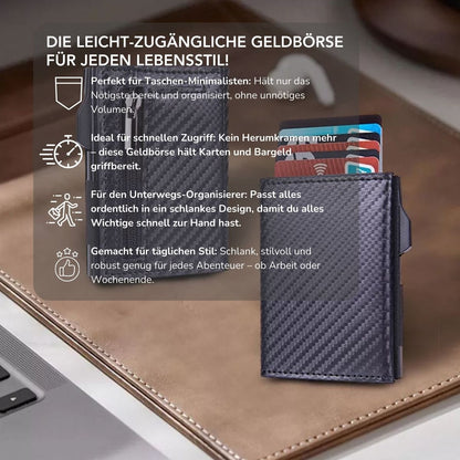 Serenosole™ WalletWhiz Geldbörse | Organisiert ohne das Dicke (1+1 GRATIS)