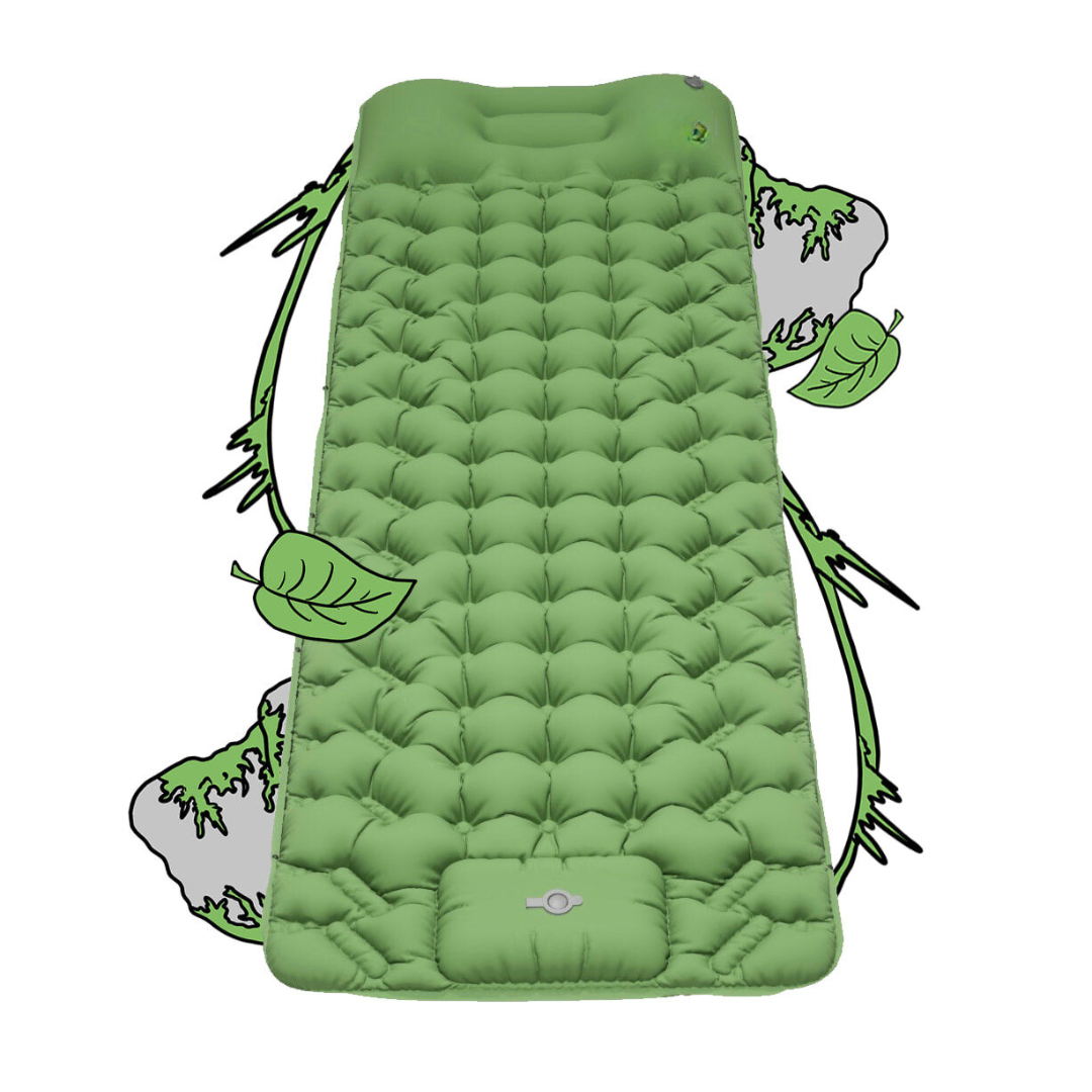 Serenosole™ Cozy AirComfort | Outdoor-Matratze mit integrierter Pumpe!