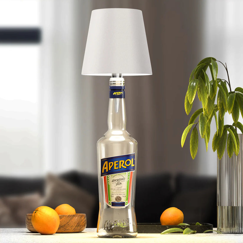 Serenosole™ BottleBright Flaschenlampe | Verwandelt jede Flasche in eine atemberaubende, kabellose Lampe | Schlaueste Leuchtflasche 2024