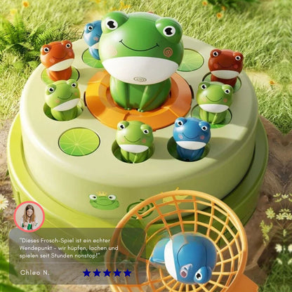 Serenosole™ FrogTastic Frosch-Spielset | Frösche, die springen, fangen und den Spaß zum Leben erwecken