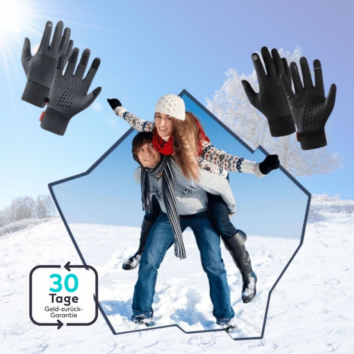 Serenosole™ WinterWave Winterhandschuhe | Den ganzen Tag warme Hände und wetterfesten Schutz | Kuscheligste Winterhandschuhe 2024