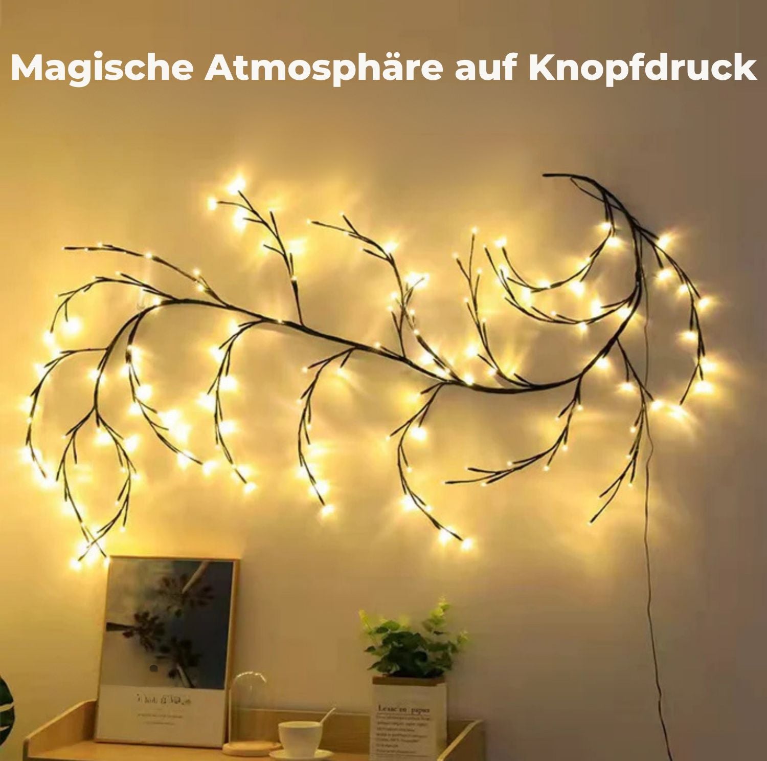 Serenosole™ BranchLite Moderne Lampe | Zweig-inspiriertes Design, das dein Zimmer mit Stil erleuchtet