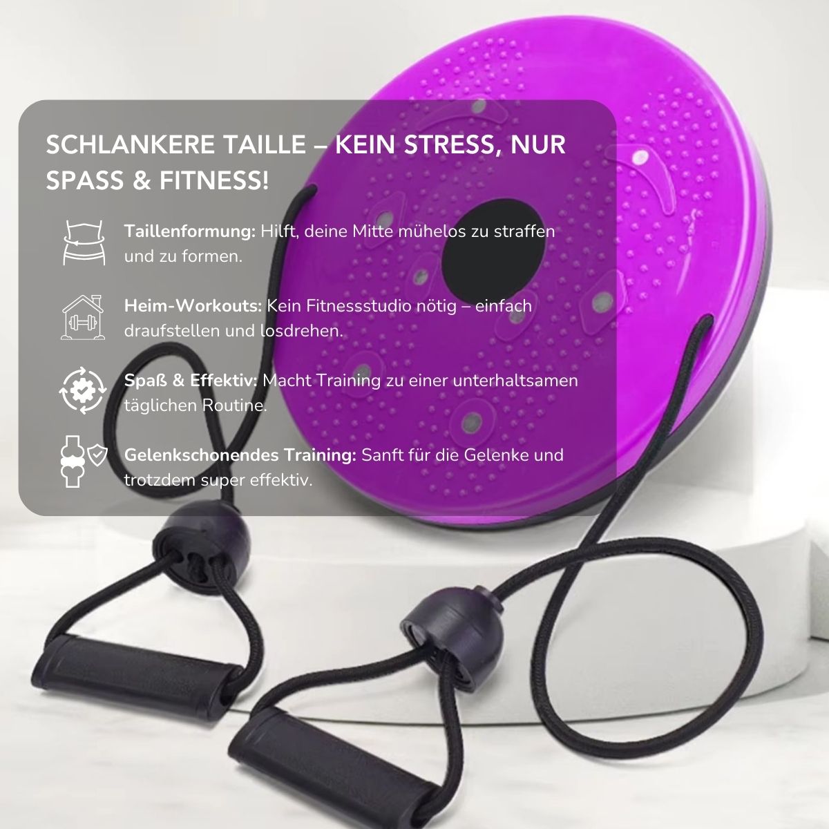 Serenosole™ WaistWhirl | Dreh dich fit – für eine schlanke Taille, ganz einfach und effektiv | Ultimativer Taillentrainer 2025