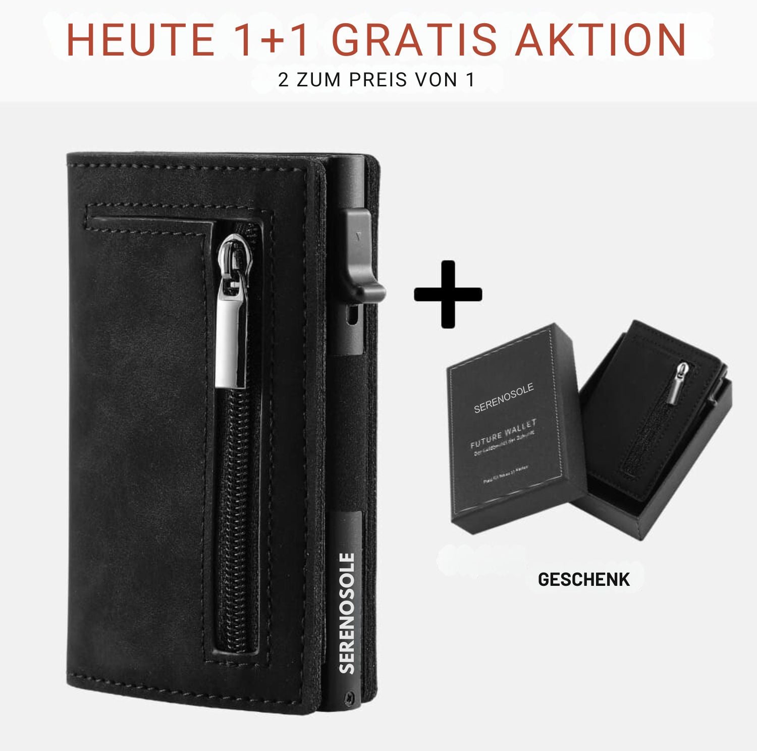 Serenosole™ WalletWhiz Geldbörse | Organisiert ohne das Dicke (1+1 GRATIS)