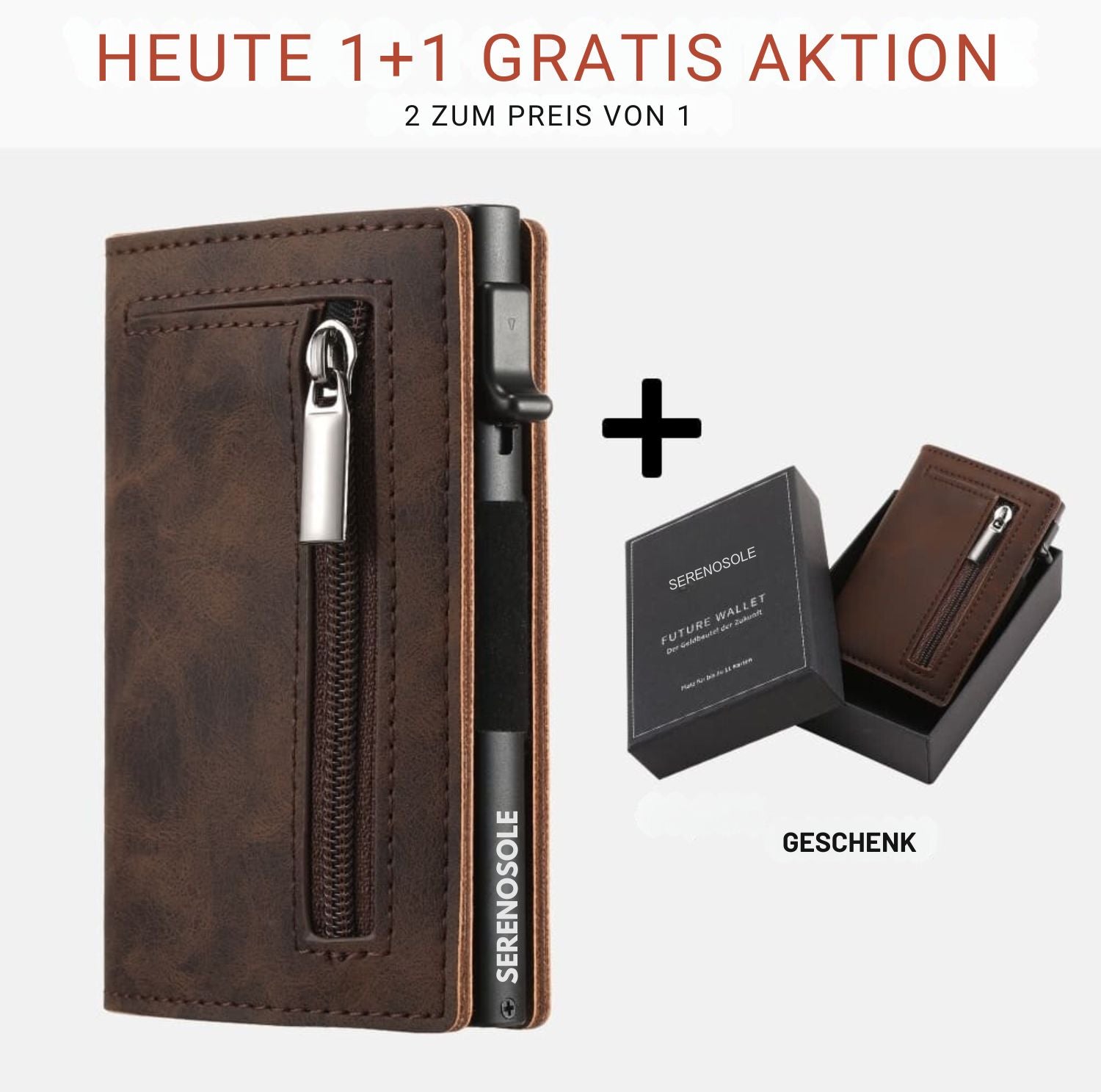 Serenosole™ WalletWhiz Geldbörse | Organisiert ohne das Dicke (1+1 GRATIS)