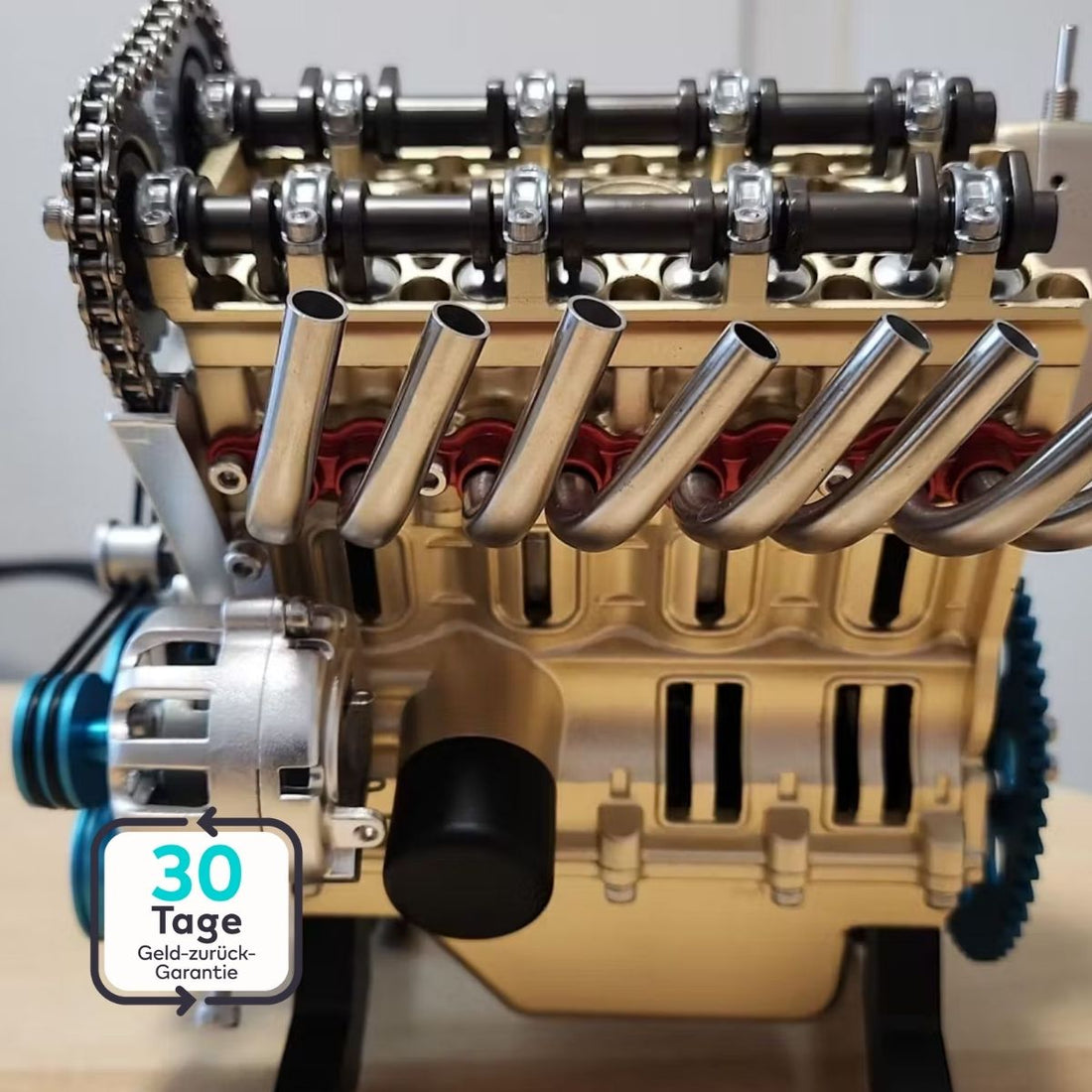 Serenosole™ EngineCrafter V8-Motor | Bauen, lernen und deinen eigenen Mini-V8-Motor starten